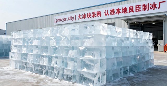 荔湾大冰块采购 认准本地良臣制冰厂